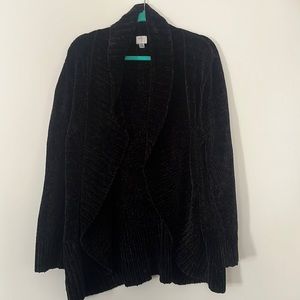 A New Day chenille open cardigan